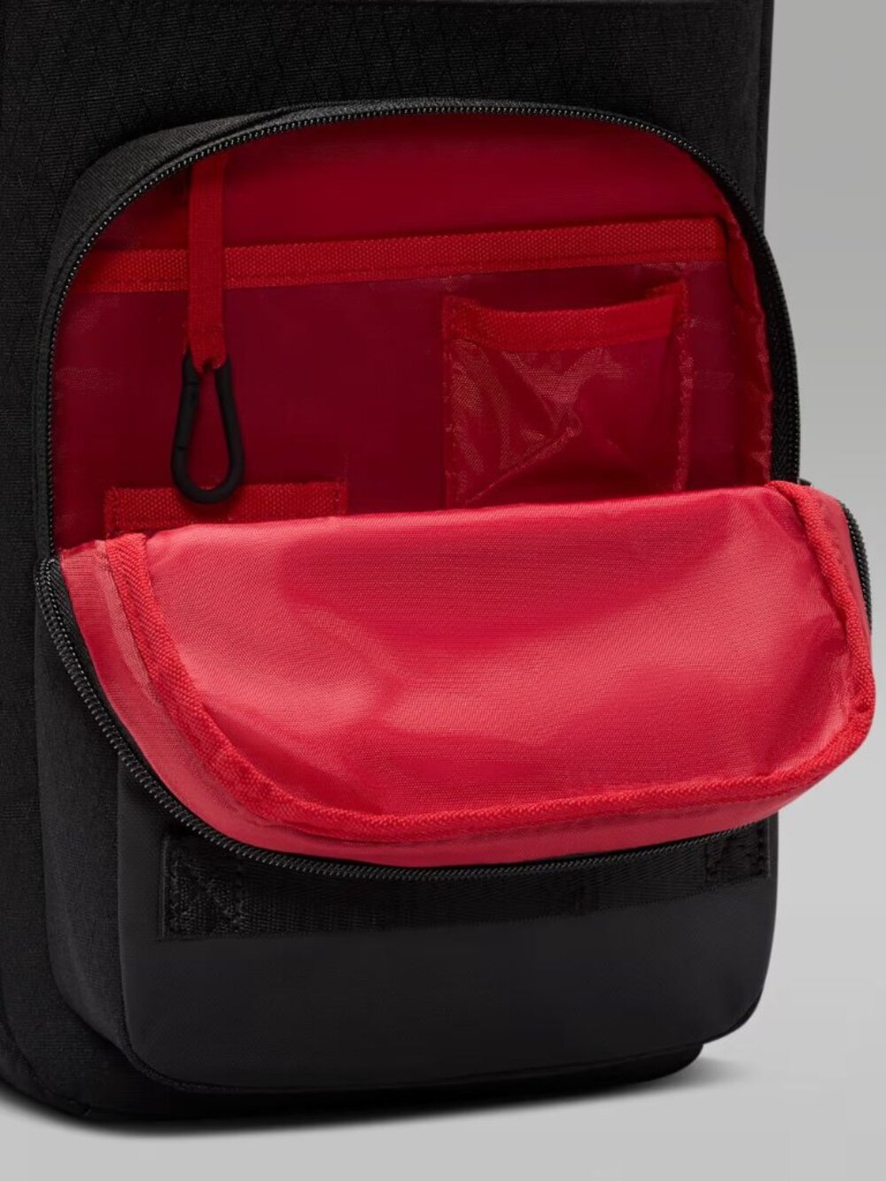 Jordan Collectors Sling Pack Bag (3L) Black/red MA9177-023 Cordura - Picture 5 of 8